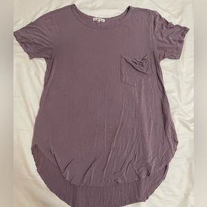Mauve Purple Loose Top